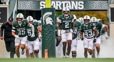 Michigan State tunnel nick king 2