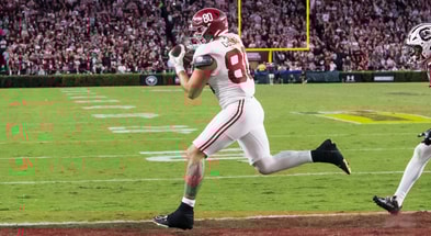 Alabama TE Josh Cuevas