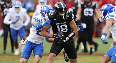 NCAA Football: Brigham Young at Iowa State