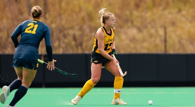 The Hawkeyes defeated Michigan on Senior Day in Iowa City. (Photo by UI Athletics)