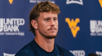 West Virginia receiver Jeff Weimer