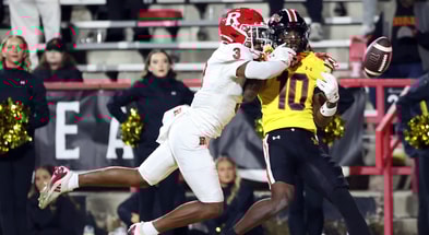Rutgers Football DB Bo Mascoe against Maryland 2024
