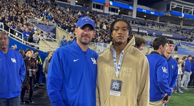 Sydney Padilla on his Kentucky visit (Photo provided by Sydney Padilla)