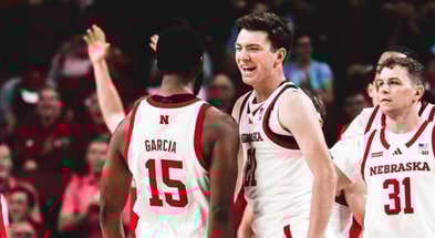 Pryce Sandfort Jared Garcia Nebraska basketball