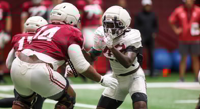 Alabama Football Practice