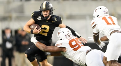 Diego Pavia, Vanderbilt vs. Texas