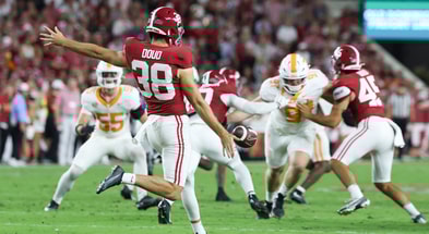 Alabama punter Blake Doud