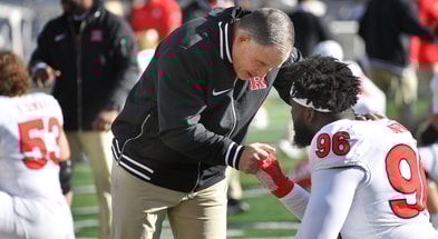 Rutgers Football Head Coach Greg Schiano Illinois 2025