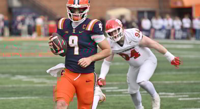 NCAA Football: Rutgers at Illinois