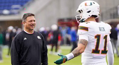 shannon dawson with carson beck smu