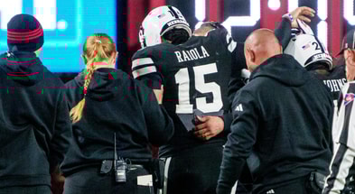 Nebraska football QB Dylan Raiola vs. USC