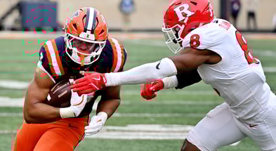 NCAA Football: Rutgers at Illinois