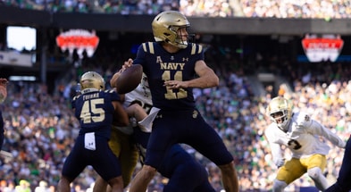Navy QB Blake Horvath Notre Dame