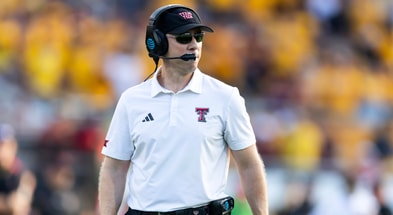 Oct 18, 2025; Tempe, Arizona, USA; Texas Tech Red Raiders defensive coordinator Shiel Wood against the Arizona State Sun Devils at Mountain America Stadium.