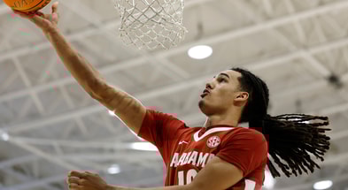 Alabama forward Keitenn Bristow