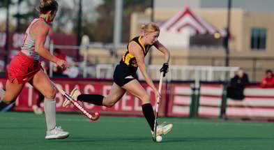 The Hawkeyes knocked off the Buckeyes to advance to the finals on Sunday. (Photo by Stephen Mally/UI Athletics)