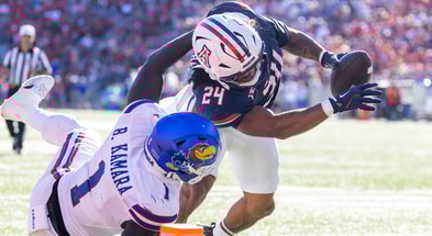 NCAA Football: Kansas at Arizona