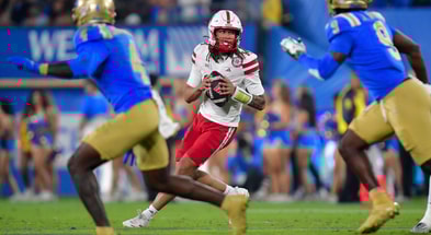 Nebraska football quarterback TJ Lateef vs. UCLA