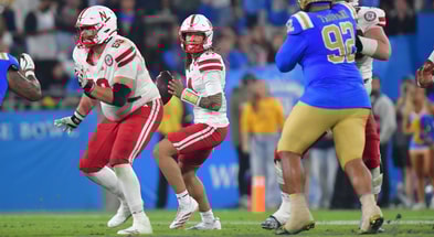 Nebraska football quarterback TJ Lateef vs. UCLA