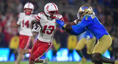 Nebraska football WR Nyziah Hunter vs. UCLA