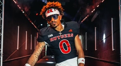 2026 wide receiver Dyzier Carter on his Rutgers visit