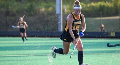 The Hawkeyes are in the NCAA Tournament with a 14-5 record. (Photo by Dennis Scheidt)