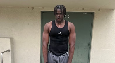 East Los Angeles college defensive lineman David Chukwuemeka