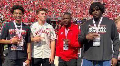 Nebraska commits Trae Taylor, Luke Sorensen, Jamal Rule, and Claude Mpouma