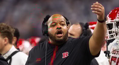 Rutgers football defensive line coach Colin Ferrell
