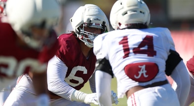 Alabama OL Michael Carroll