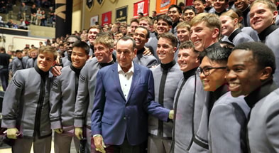 Army-Duke Basketball Coach K