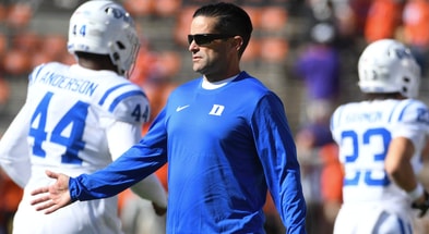 Duke coach Manny Diaz