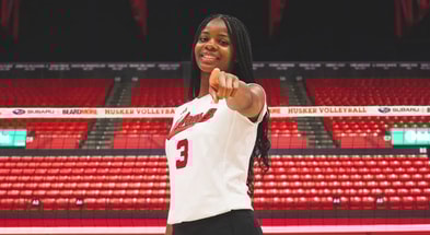Nebraska volleyball Keoni Williams