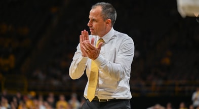 The Hawkeyes picked up a win over Xavier on Friday night. (Photo by Dennis Scheidt)