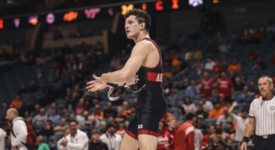 Nebraska wrestler LJ Araujo