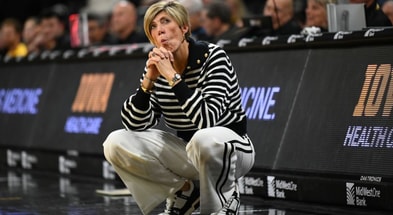 The Hawkeyes handled Northern Iowa on Sunday in Cedar Falls. (Photo by Dennis Scheidt)