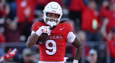 Rutgers Football wide receiver Ian Strong versus Maryland 2025