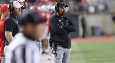 Ohio State HC Ryan Day by Birm -- Lettermen Row