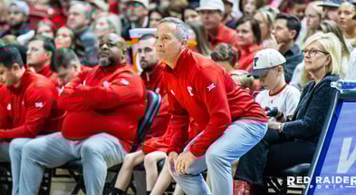Texas Tech head coach Grant McCasland (Photo by Pat Cockrell/RedRaiderSports.com)