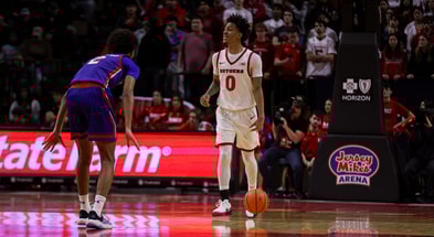 Rutgers Basketball guard Tariq Francis versus American in 2025