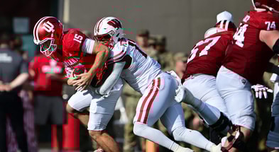 NCAA Football: Wisconsin at Indiana