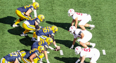 Cal and Stanford lines in 127th Big Game in 2024