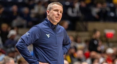 West Virginia head basketball coach Ross Hodge