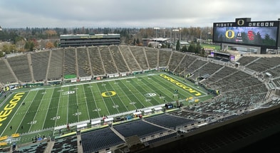 Autzen Stadium is ready for the No. 7 Oregon Ducks to host the No. 15 USC Trojans