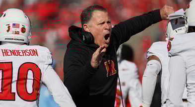 Rutgers Football Head Coach Greg Schiano versus Ohio State 2025