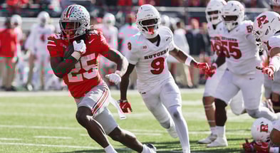 Ohio State RB Bo Jackson versus Rutgers DB Jett Elad 2025