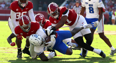 Alabama defense vs. EIU