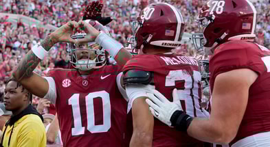 Alabama QB Austin Mack