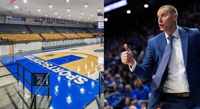 Left: (Owensboro Sportscenter) Right: (Mandatory Credit: Jordan Prather-Imagn Images)