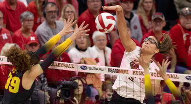 Rebekah Allick Nebraska volleyball
